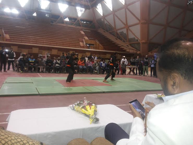 Martial Art Seminar in Indoor Stadium Srinagar