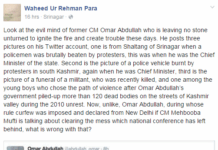 Omar Demonizing Kashmiris by Spreading Lies on Social Media: PDP