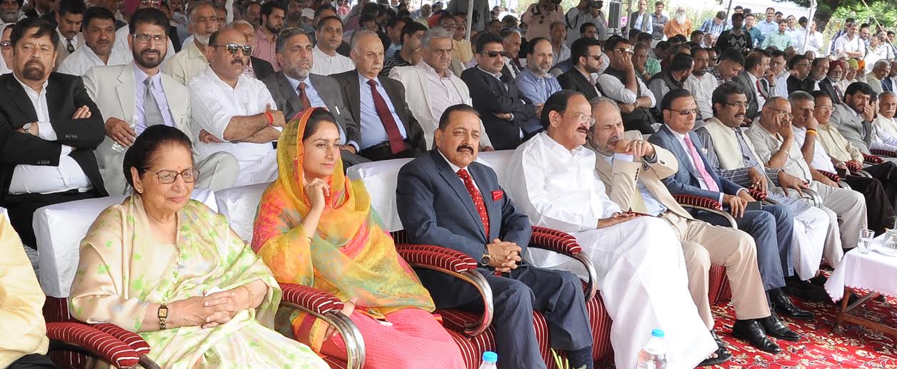 The VIPs who attended the oath taking ceremony of Ms Mehbooba Mufti,