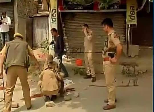Attack on Police in Zadibal