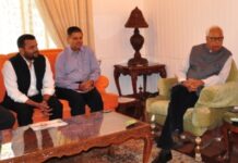 Director Subash Ghai led Delegation meets Governor