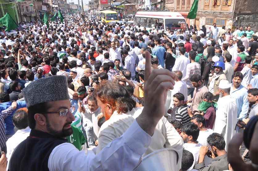 Hurriyat Conference Rally on May 20, 2016