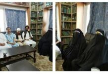 Malik meets Dukhtaran-e-Millat Chief, Discusses ‘Sainik Colony’, Other Issues