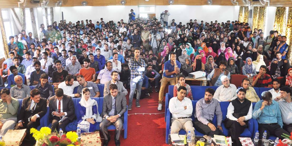 KU-Chanakya IAS Seminar at Hazratbal on May 31, 2016