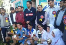 Touseef Wins Shopian Degree College Cross Country Run