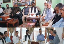 Malik Meets Geelani, Emphasises The Need Of Unity