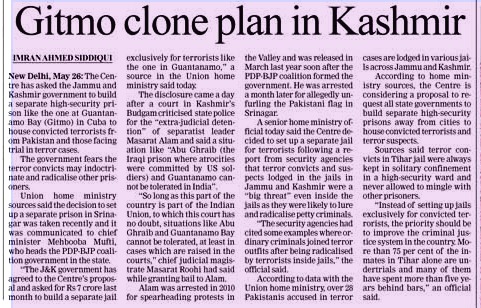 From Telegraph Kolkotta Front Page