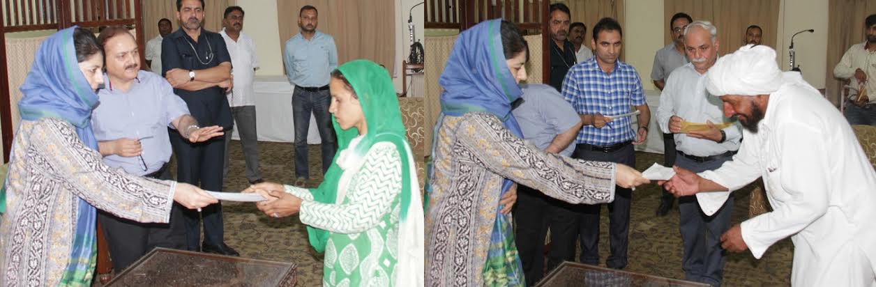 CM Relief Cheques