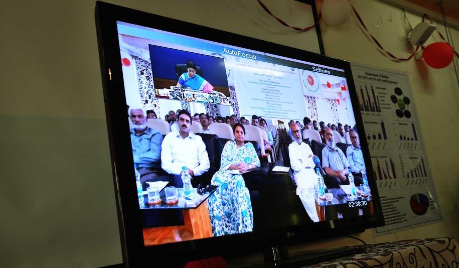 KU Labs Inagurated on June 3, 2016 by Smriti Irani