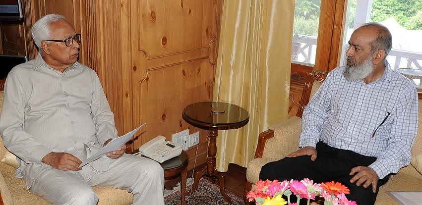 KU VC with Vohra
