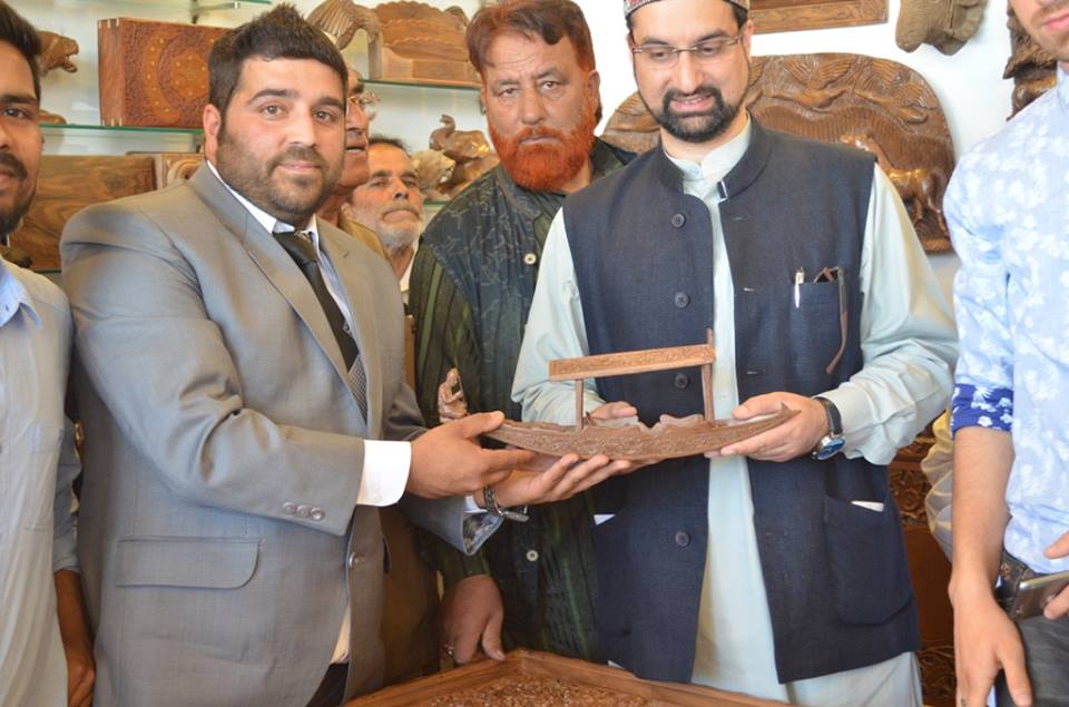 Paradise Wood House at Lethpora inagurated by Mirwaiz Umar Farooq on June Ist 2016