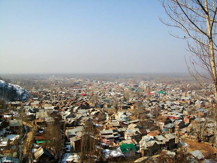 Aerial view of Islamabad.