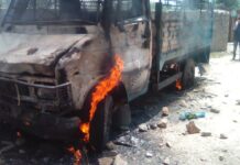Two Passanger Sumo’s Set Afire, Police