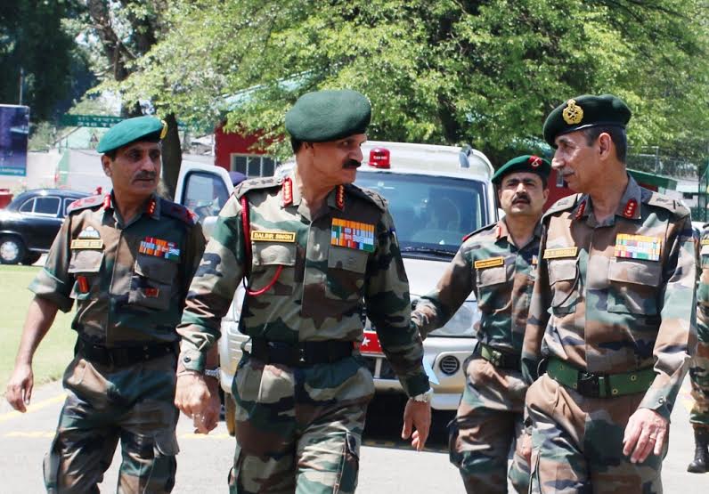 Army Cheif in Srinagar