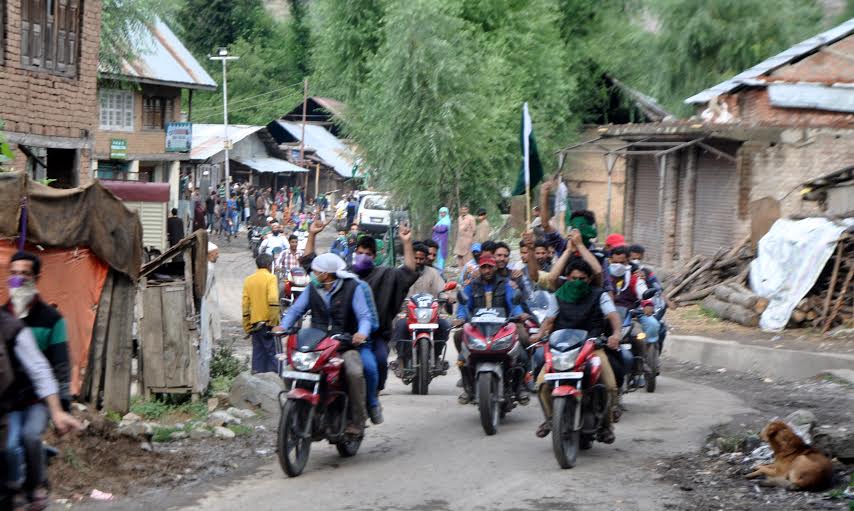 A Bike rally was taken out from Verinag on Thursday. (KL file Image: Shah Hilal)