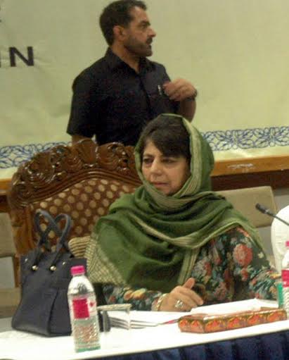 CM at All Party Meet on July 21, 2016 at SKICC. (KL Image: Bilal Bahadur)
