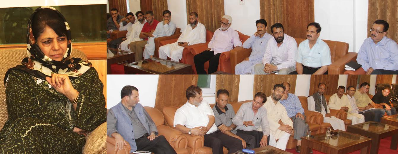 The J&K Government on Monday said that CM met with Civil Society last day.