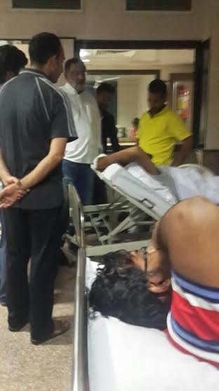 Drabu in AIIMS on July 27, 2016