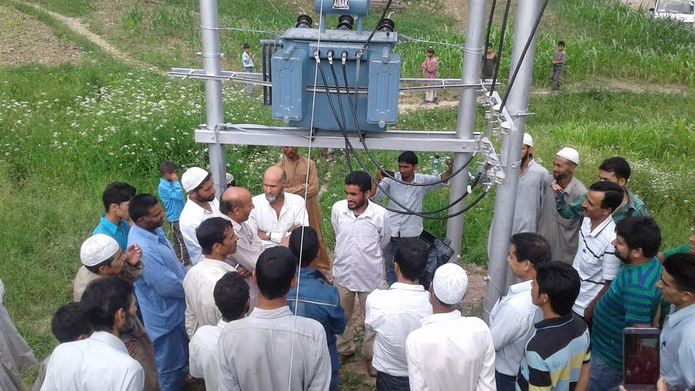 Electricity in Remotest Langate village