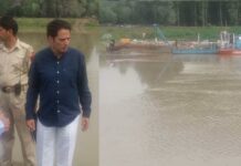 #Day20: Andrabi Reviews Progress Of Jhelum Dredging