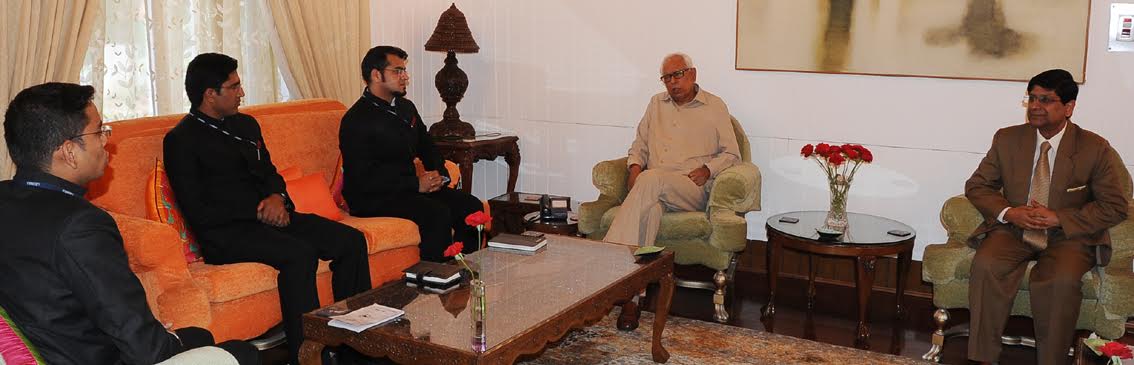 IAS probationers with Governor