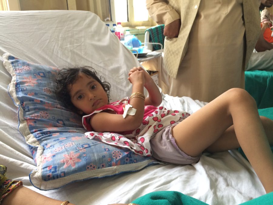 Representational Photo: Five-year old Zohra admitted in SMHS after hit by pellets. 