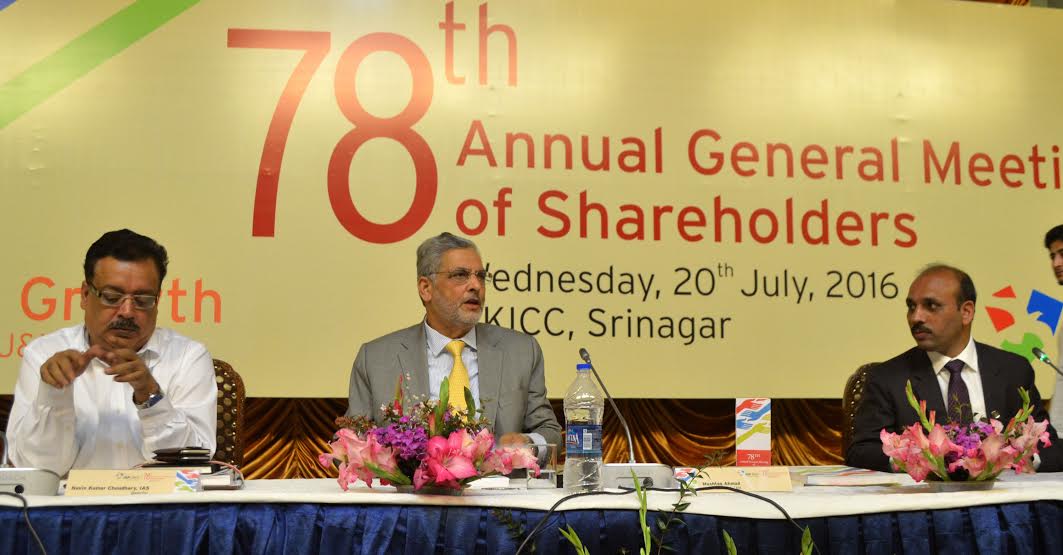 J&K Bank 78th AGM