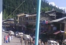 Stone Pelting, Tear Gas Shelling in Kupwara
