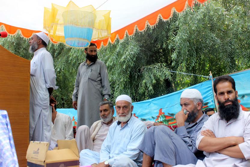 The leaders at Dupatyar convention. (KL Image: Shah Hilal)