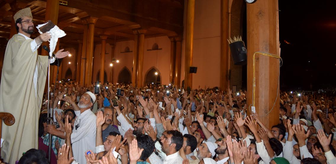 Mirwaiz Umar @ Jamia Masjid @ Shab e Qadr