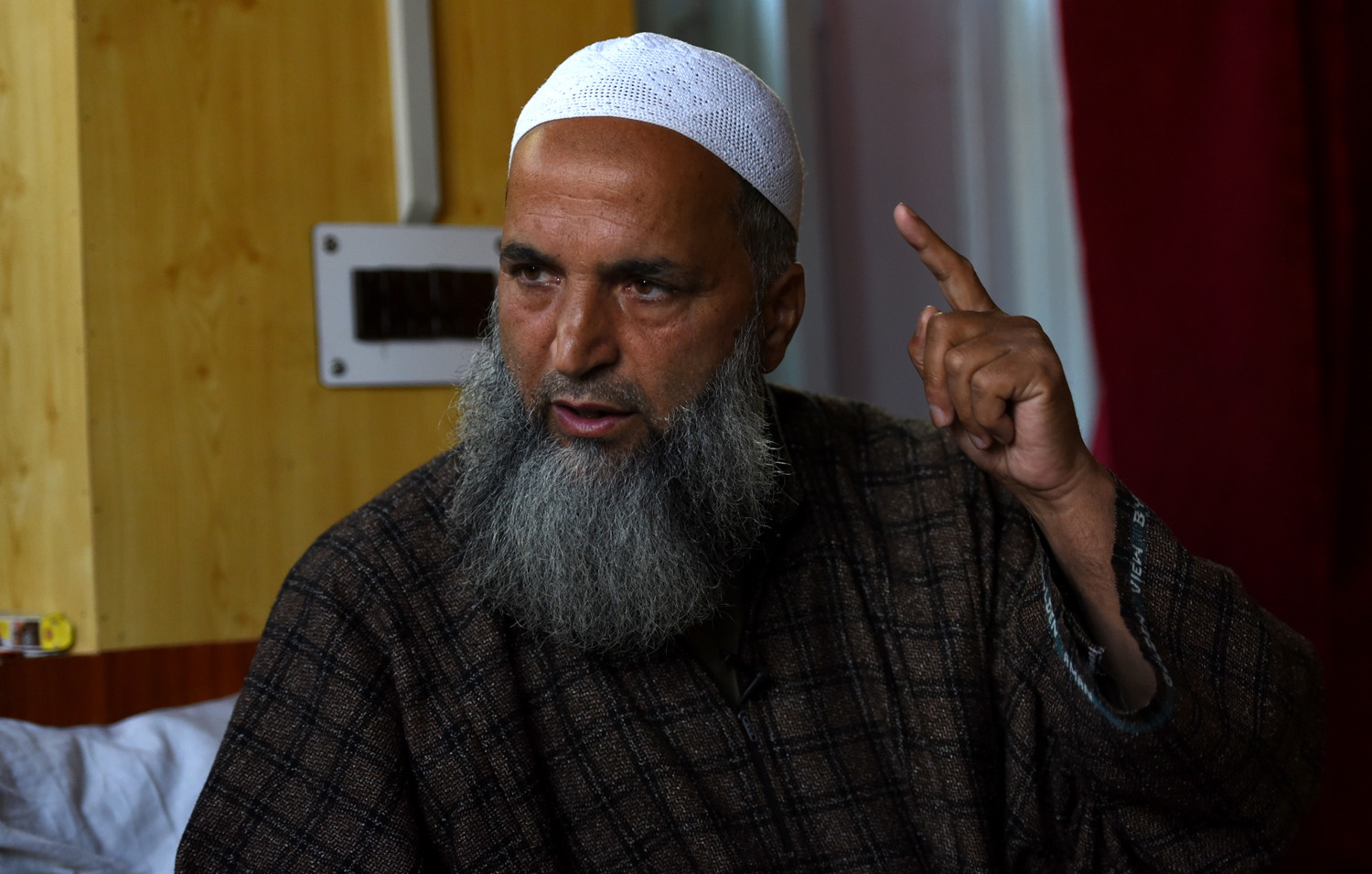Father of slian militant commander: Muzaffar Ahmad Wani