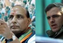 Omar led NC delegation meets Rajnath, urges to revoke erosion’s made to J&K’s autonomy