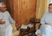 #KashmirNow: Omar Abdullah Meets Governor