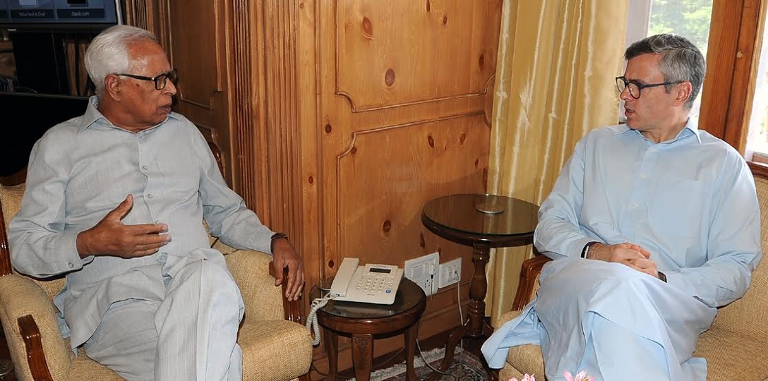 Omar with Vohra