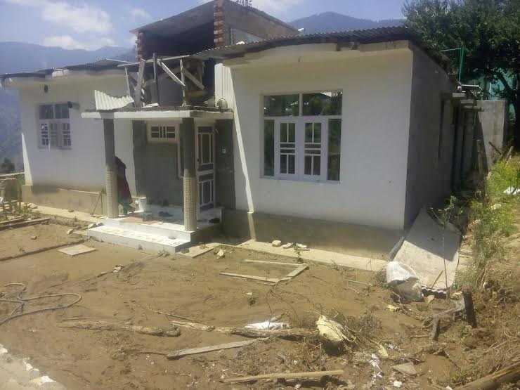 Rain Water creates havoc in Kishtwar