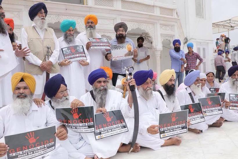 Sikhs Hold Protests in Punjab