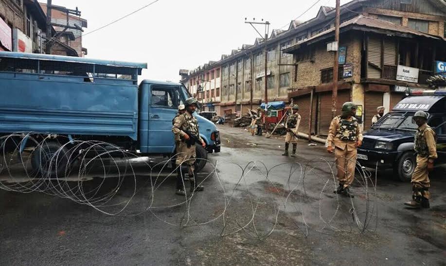 Srinagar on July 15, 2016. (KL Image: Bilal Bahadur)