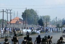 Clashes reported after Eid prayers, pellets hit a youth’s eye