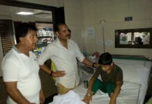 #Day19: PDP’s Vikramaditya Flies To AIIMS, Meets Pellet Hit Victims