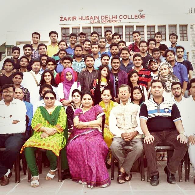 A file picture of Aamir Nazir's adys at Zakir Husain College, University of Delhi.