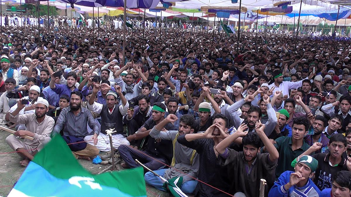 Bugam Kulgam Rally on August 27, 2016