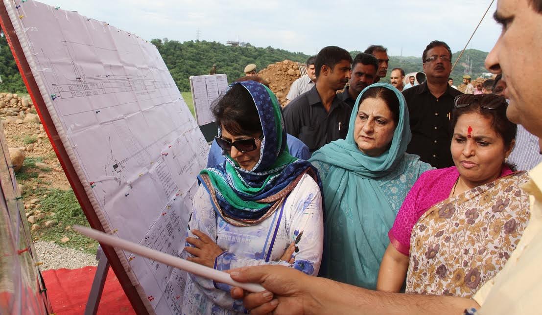 CM Mehbooba Mufti in Jammu