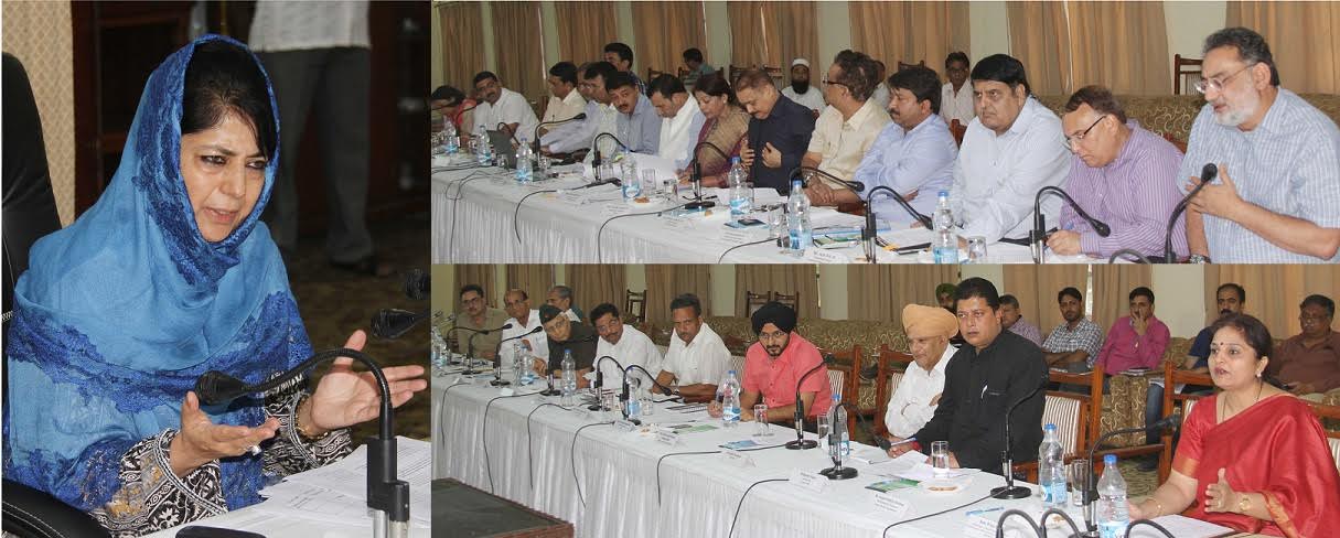 CM holding meet in Jammu