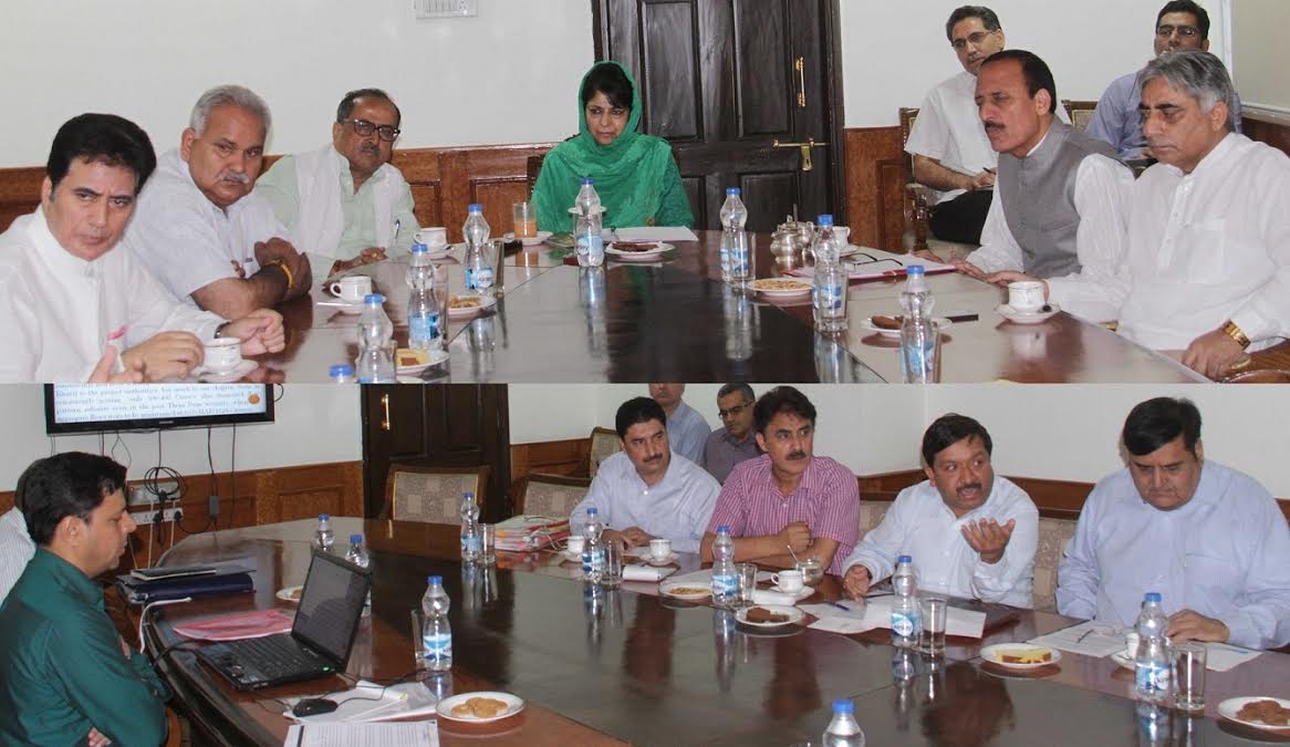 CM holds review meet