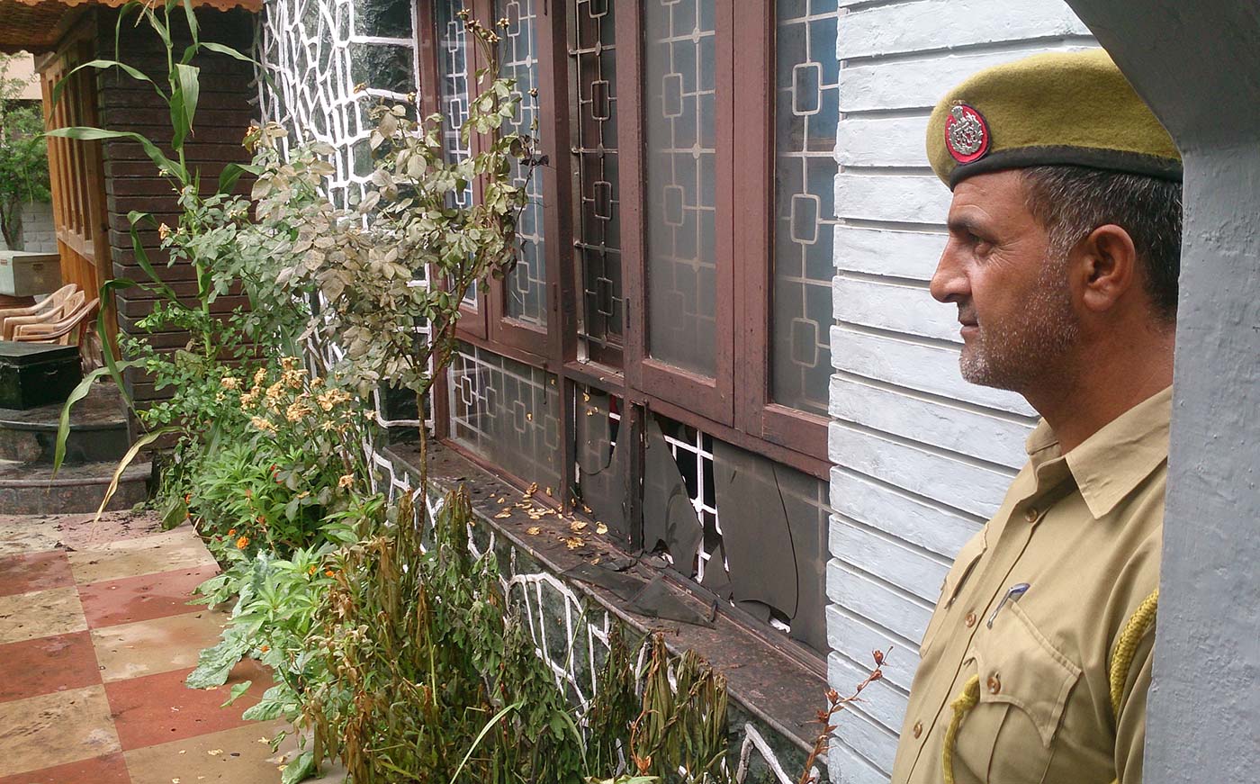 Naeem Akhtar's house in Parry Pora.