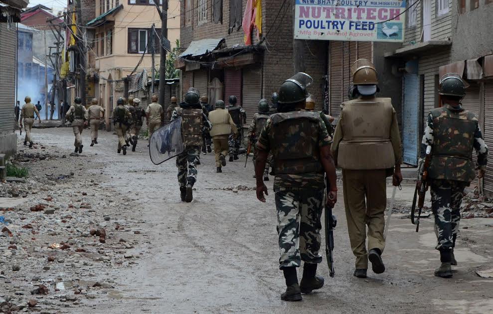 Forces in Batamaloo on Aug 29, 2016