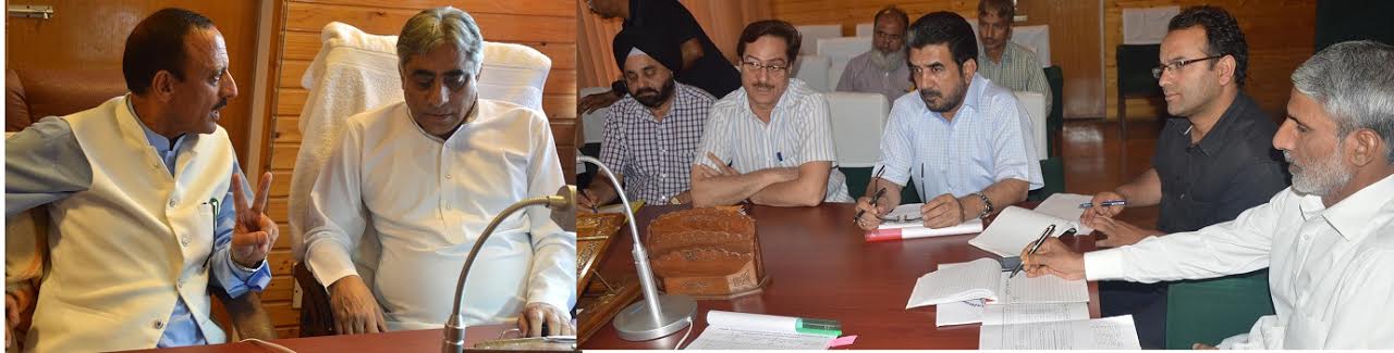 Haq Khan and Hanjura meet