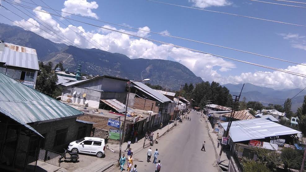 A view of shutdown in Kishtwar in this KL file Image