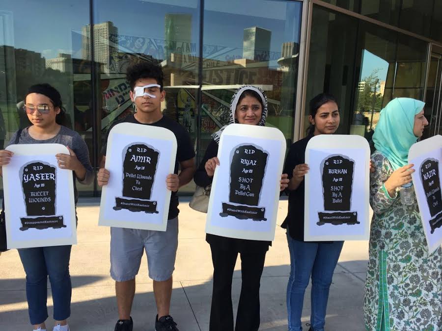 NRKs protest in front of National Center for Civil and Human Rights in Atlanta