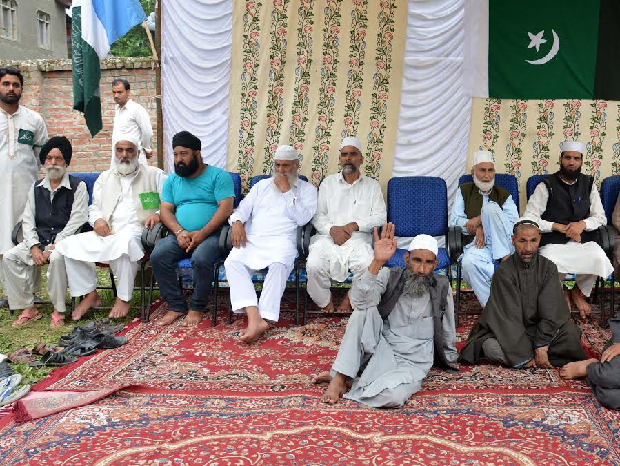Pro-freedom rally at Qaimoh on August 10, 2016